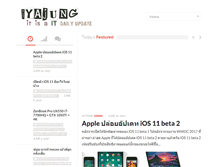 Tablet Screenshot of iyajung.com